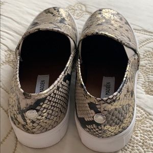 Steve Madden Snakeskin Slip-ons